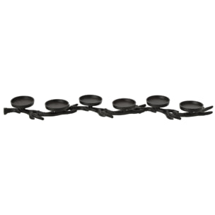 J-Line Chandelier Cerf Aluminium Noir