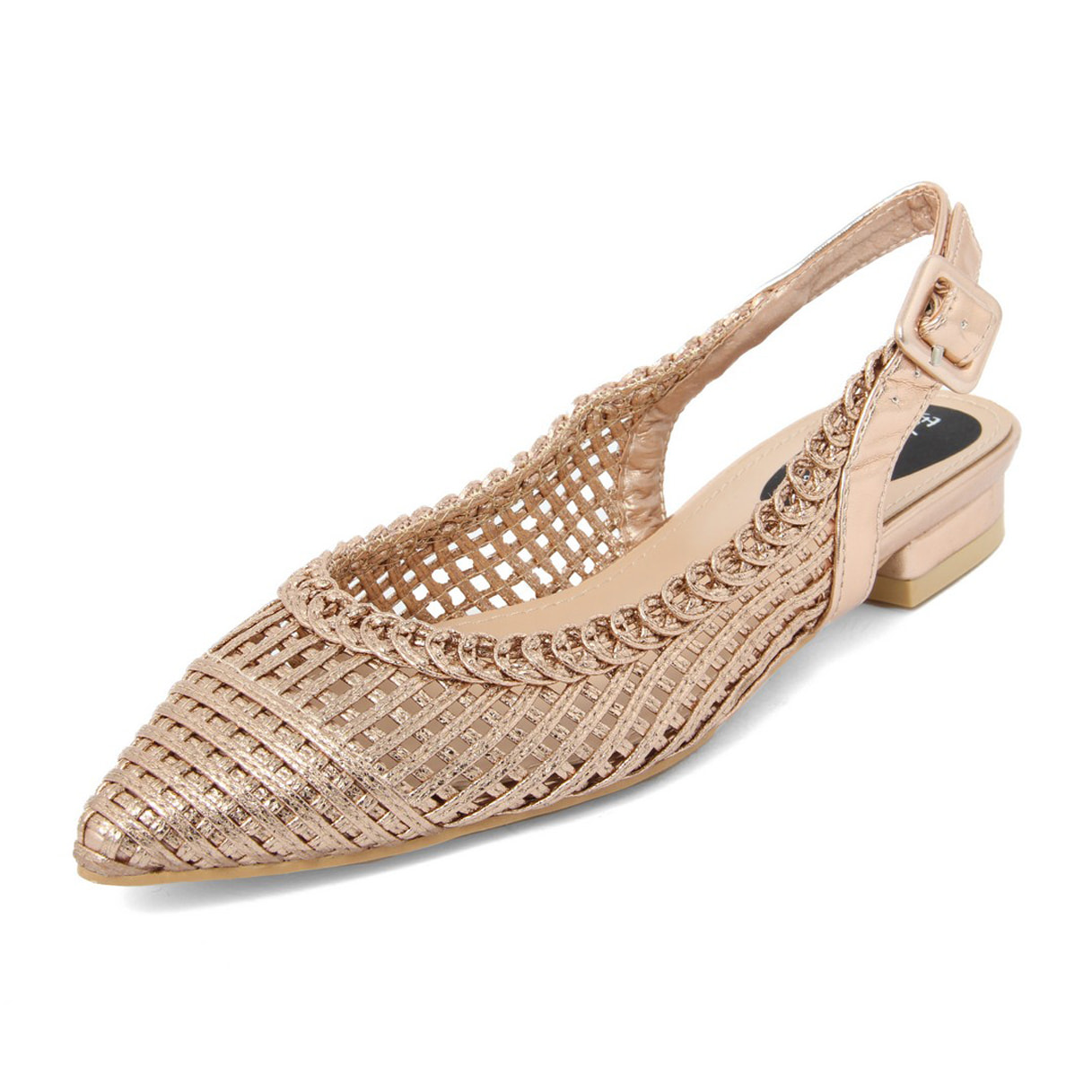 Slingback Donna colore Rosa-Altezza tacco:1,2cm