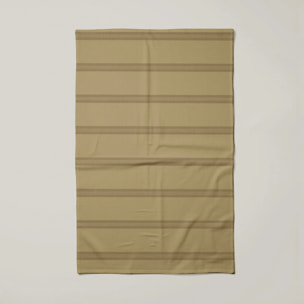 Lot de 2 torchons de cuisine 100% coton Nua Ocre