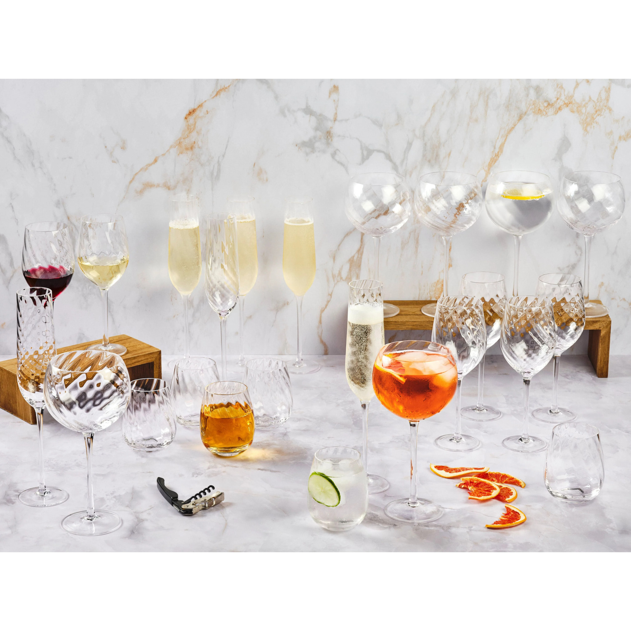 Set de verres complet STEN - 24 pièces