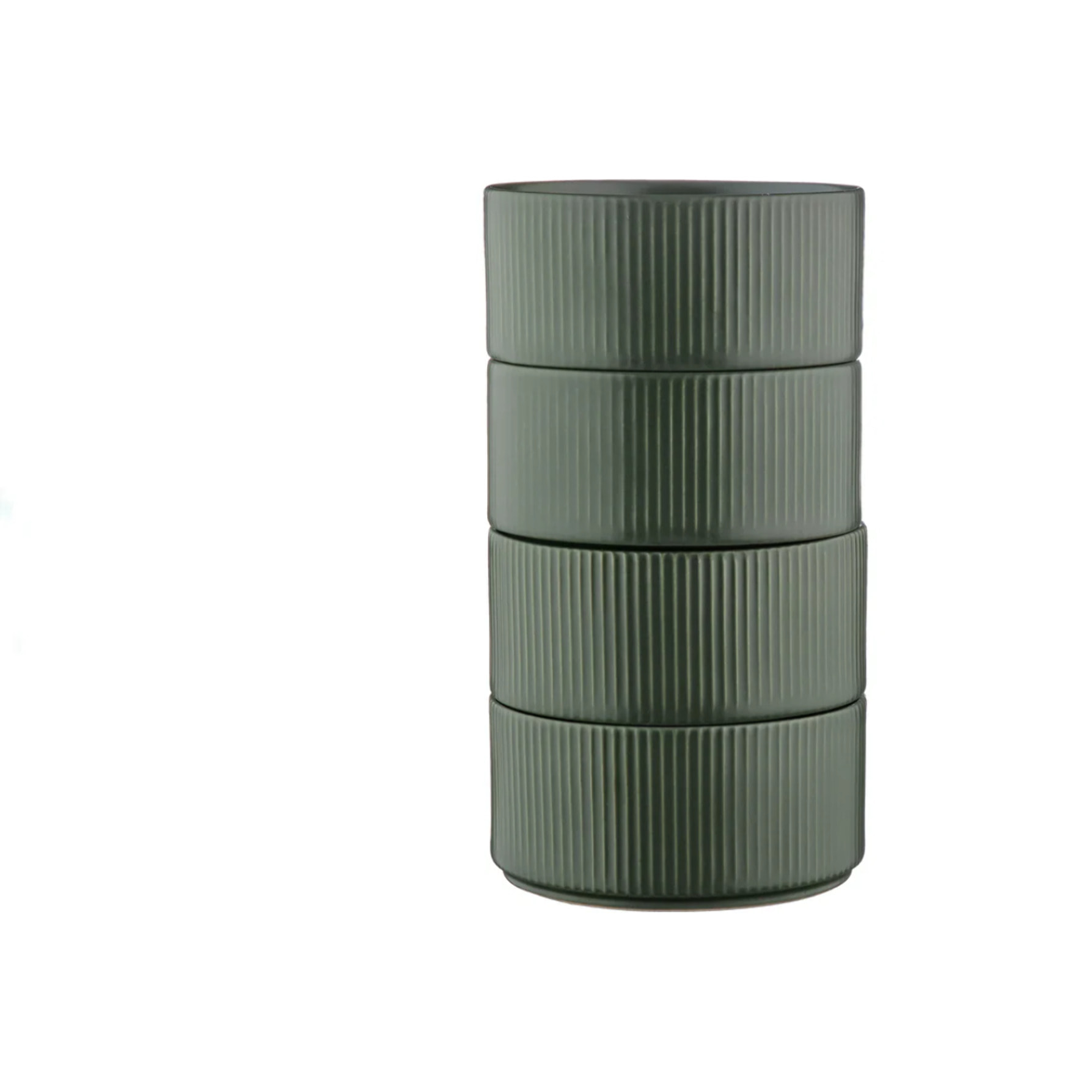 Bol SCANDI Ø12cm - 4 pièces - Olive