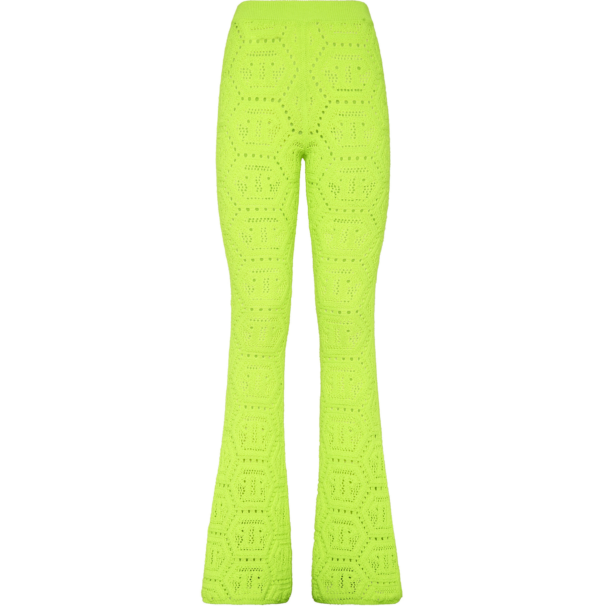 PHILIPP PLEIN Flare Trousers MONOGRAM
