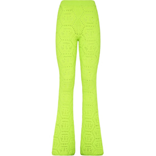 PHILIPP PLEIN Flare Trousers MONOGRAM