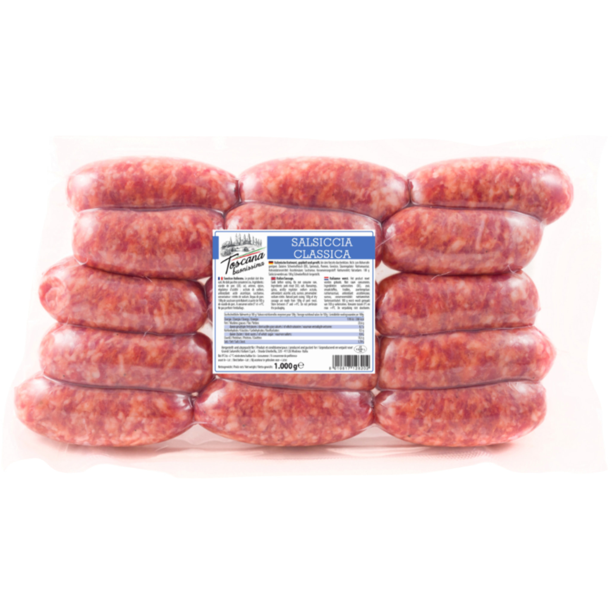 Saucisses Toscane - 1kg - Italie