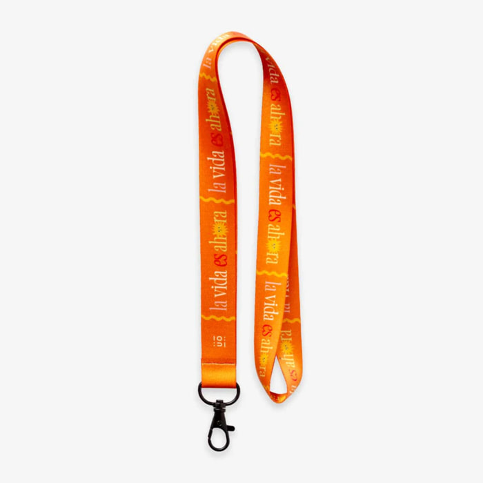 Lanyard "La vida es ahora"