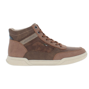 Armata di Mare Scarpe Uomo Stivaletti Casual Stringati con Soletta Rimovibile in Memory Foam AMU W24M617 Cognac