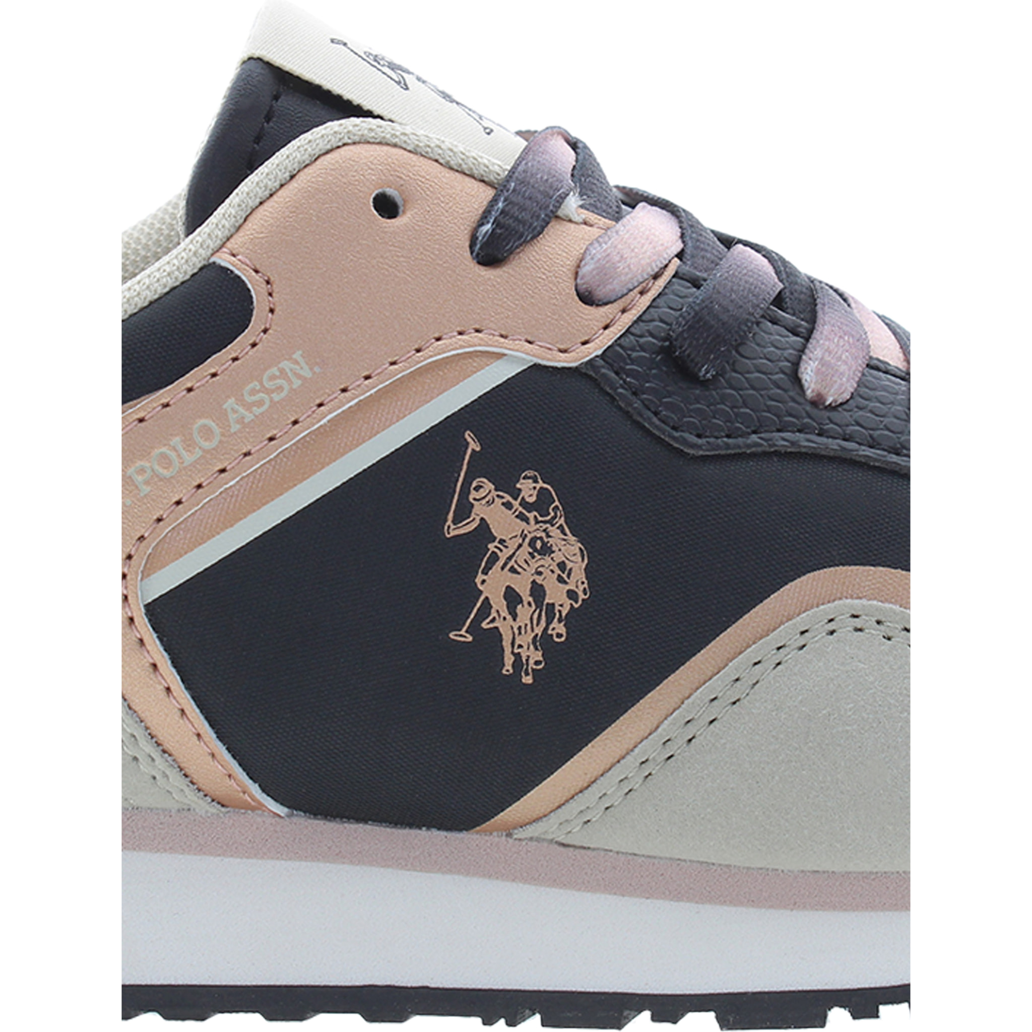 Sneakers U.S. Polo Assn. nero-beige