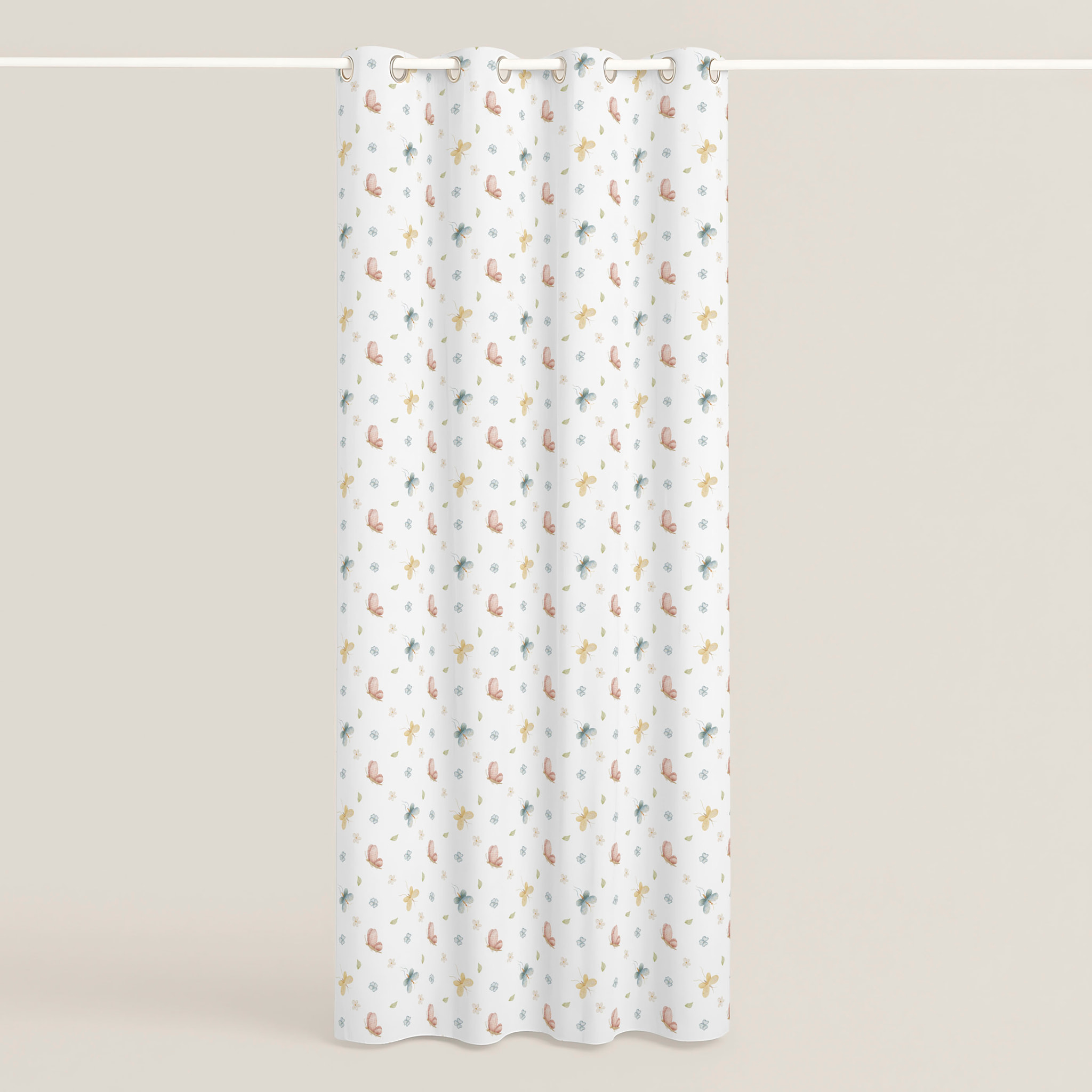 Cool Kids - Cortina Estampada - Con Ojales - 100% Algodón - Lorian