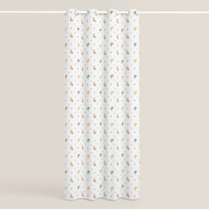 Cool Kids - Cortina Estampada - Con Ojales - 100% Algodón - Lorian