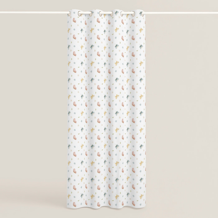 Cool Kids - Cortina Estampada - Con Ojales - 100% Algodón - Lorian