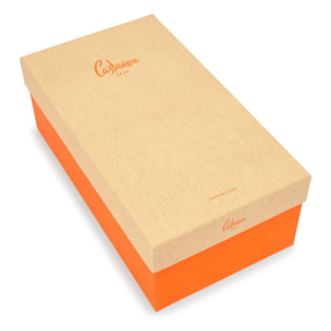 Sneaker Luisa en napa y ante con cierre de cordones