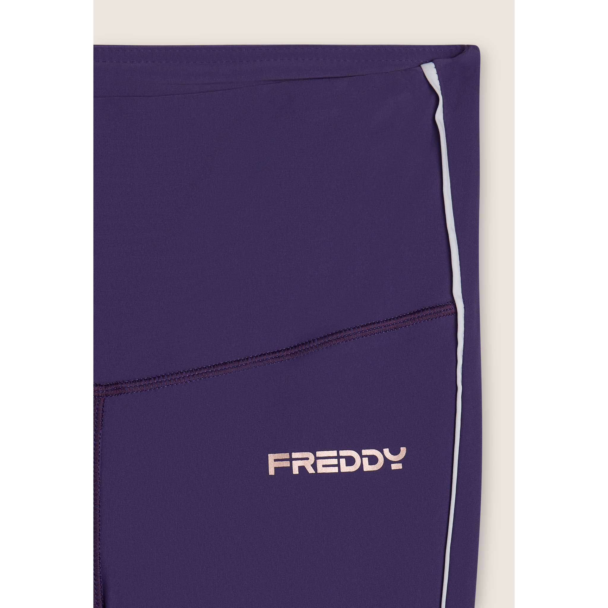 Leggings 7/8 con profili a contrasto e tasca laterale