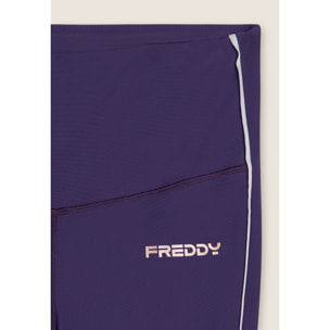 Leggings 7/8 con profili a contrasto e tasca laterale