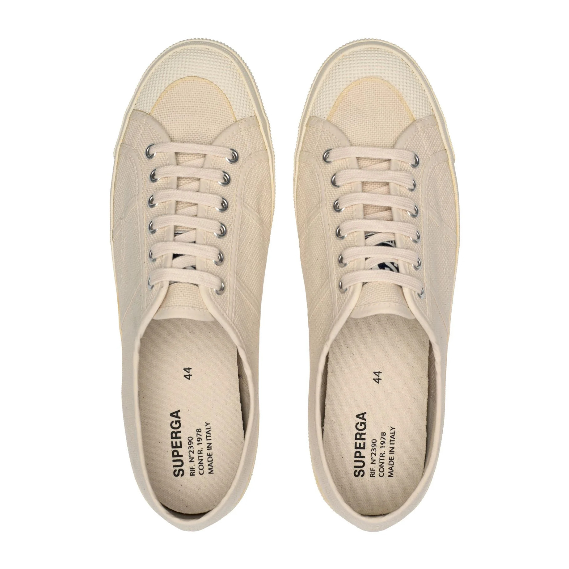 Superga - Uomo Donna Beige - 2390 MADE IN ITALY