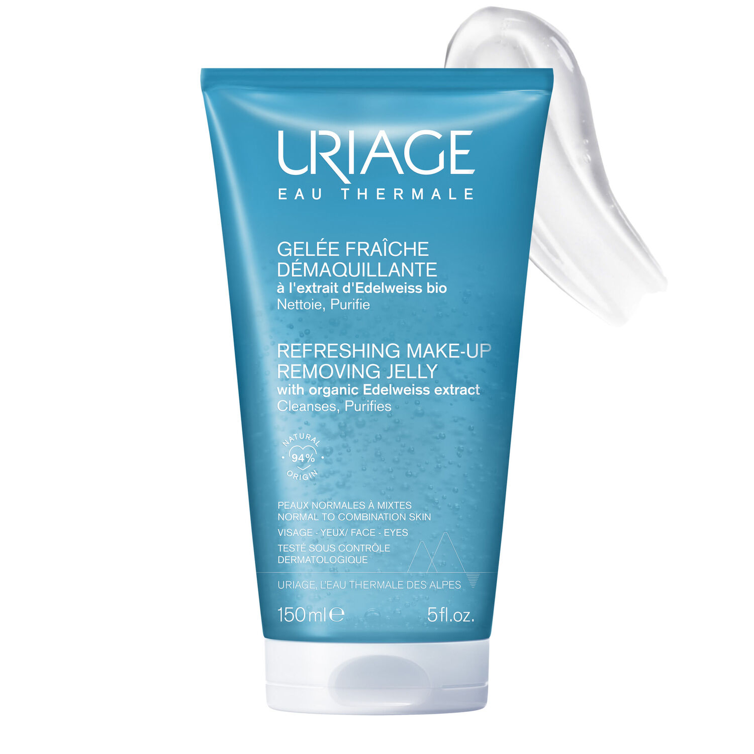 Gelée Fraîche Démaquillante - Nettoie et Purifie 150 ml
