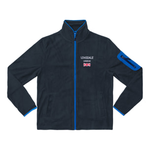 Felpa Giacca Uomo LONSDALE Zip Pile