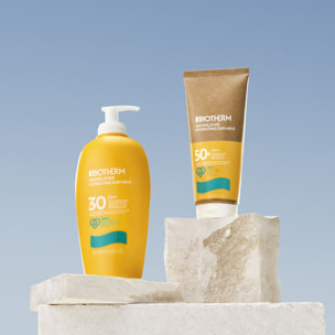Waterlover Lait Solaire Hydratant SPF 30 - Lait solaire hydratant haute protection pour le visage et le corps 400 ml