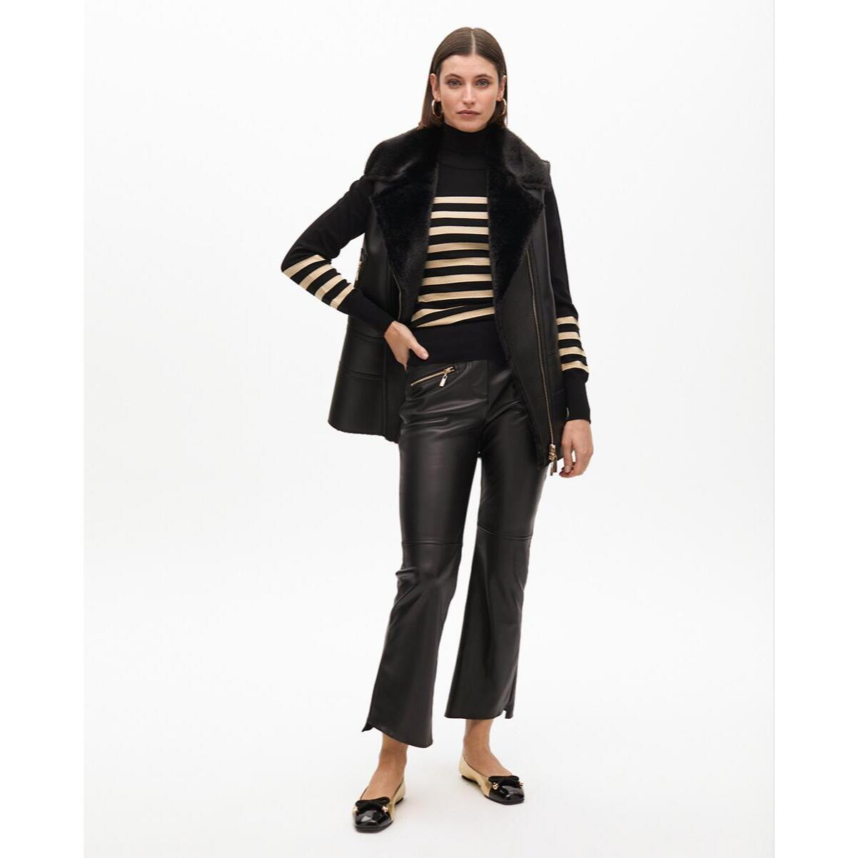 Gilet midi reversibile