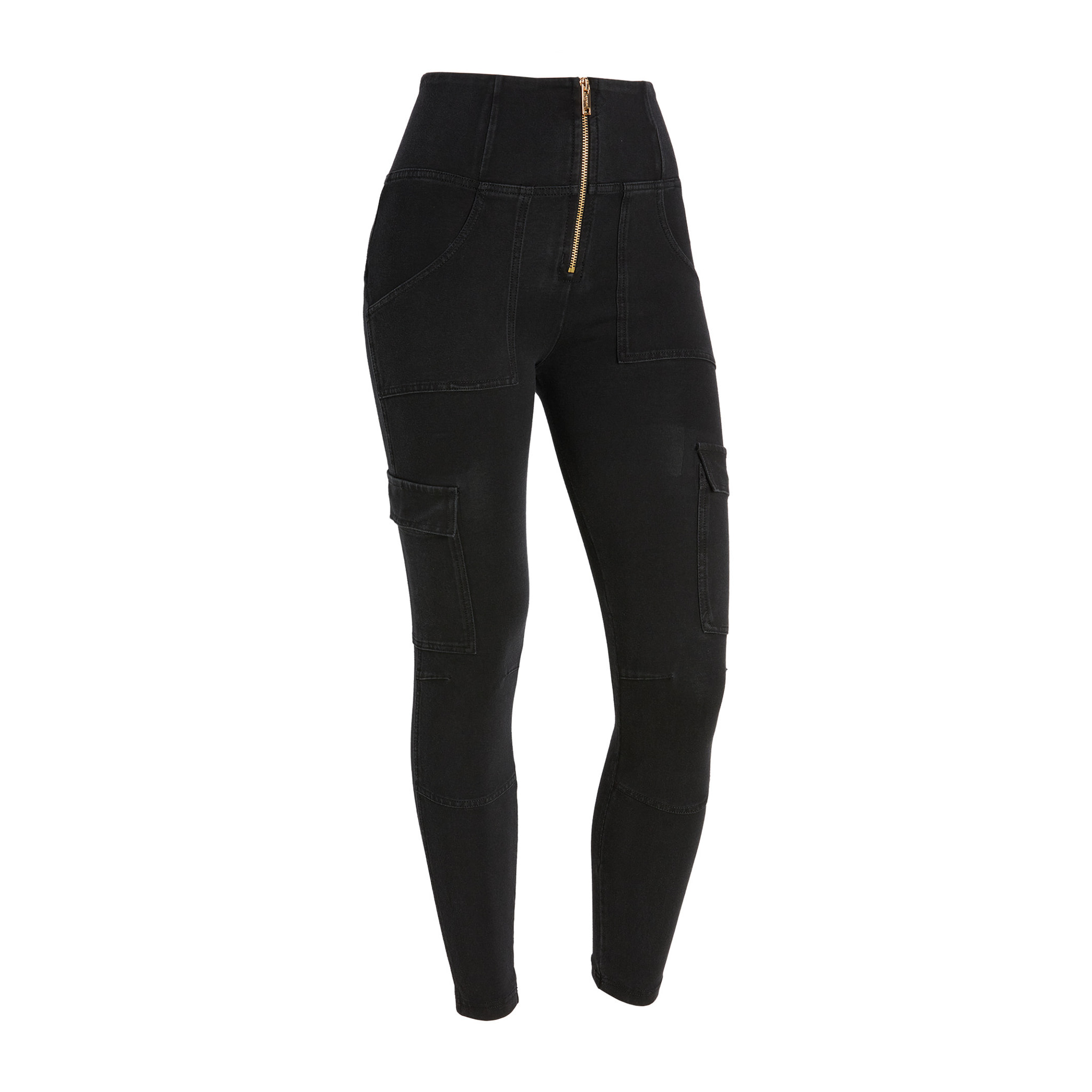 Jeggings WR.UP® stile cargo con vita alta e lunghezza 7/8