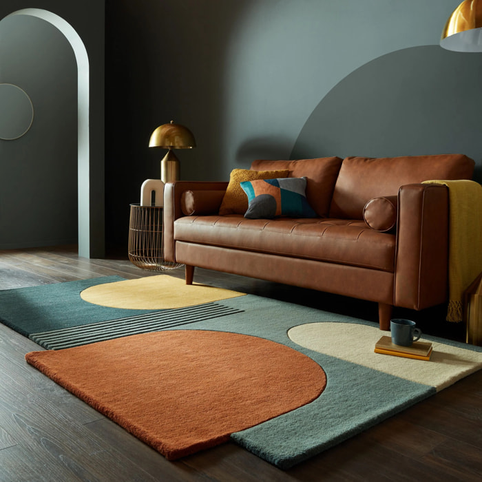 Tapis pure laine LOZENGE