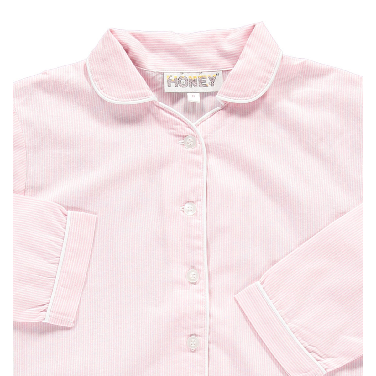 PACK Pigiama leggero mamma e bimba DONNA BAMBINA riga rosa e bianca