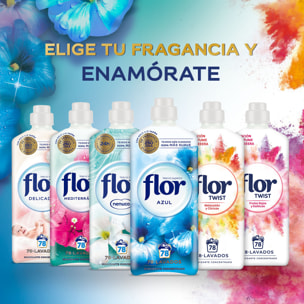 Flor Oceánico Suavizante Concentrado para la ropa 236 lavados (4botellas x 59 dosis)