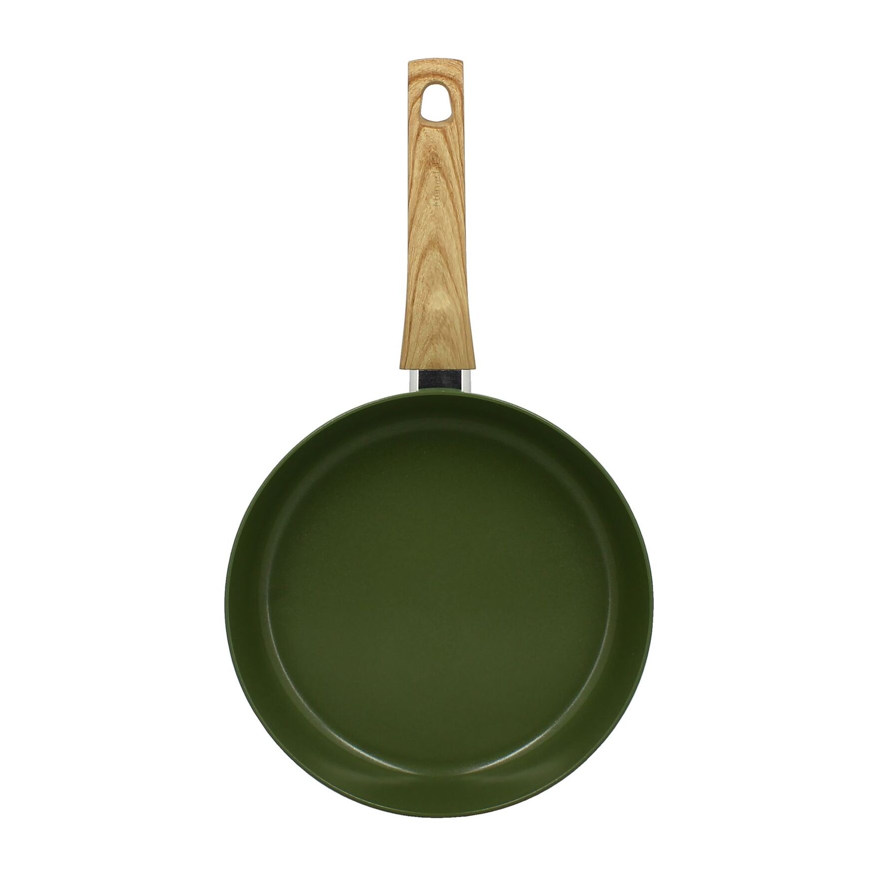 Poêle 24cm avec revêtement céramique vert - tous feux COLORAMA