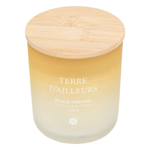 Bougie parfumée "Terre d ailleurs" pétales de musc 255g