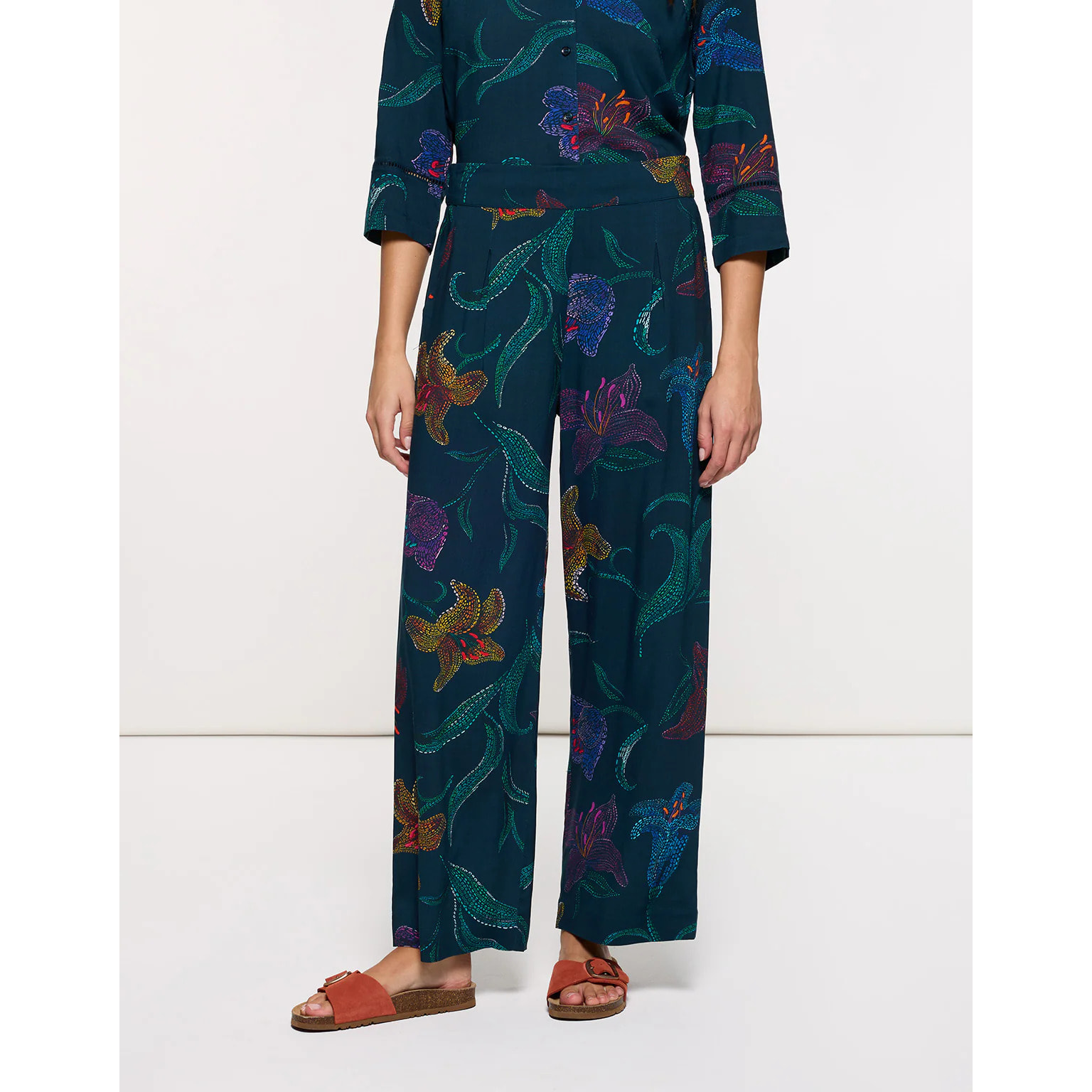 Pantalón Largo Multicolor - Florpan