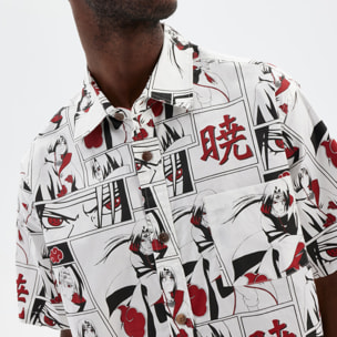 La intimidante mirada de ITACHI UCHIHA portando su Kunai te acompañará allá donde vayas gracias a esta camisa de la colaboración oficial entre Hydroponic y Naruto. NA ITACHI Hydroponic