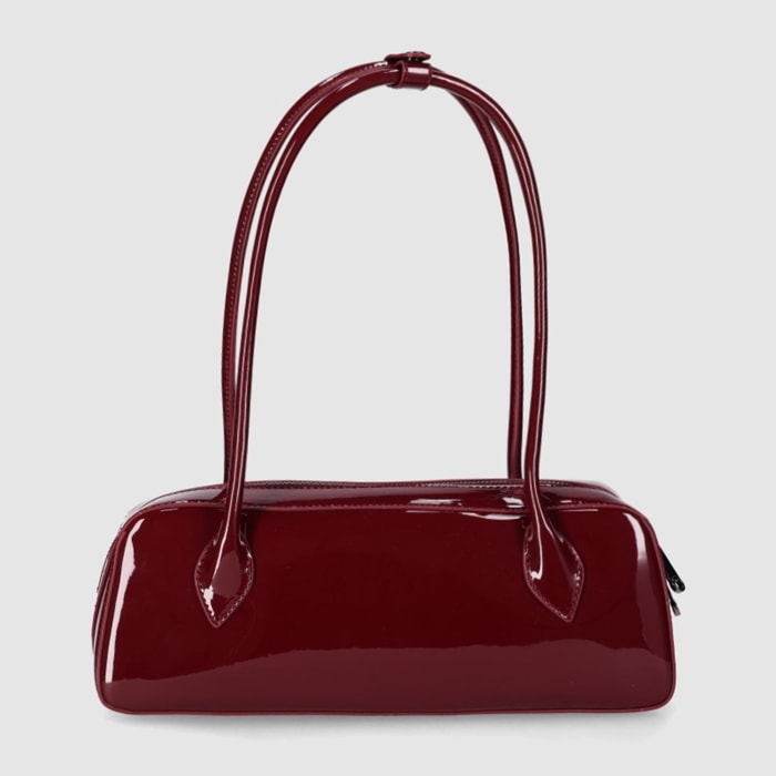 Bolso - Burdeos - Medida: 32 cm x 11 cm x 10 cm