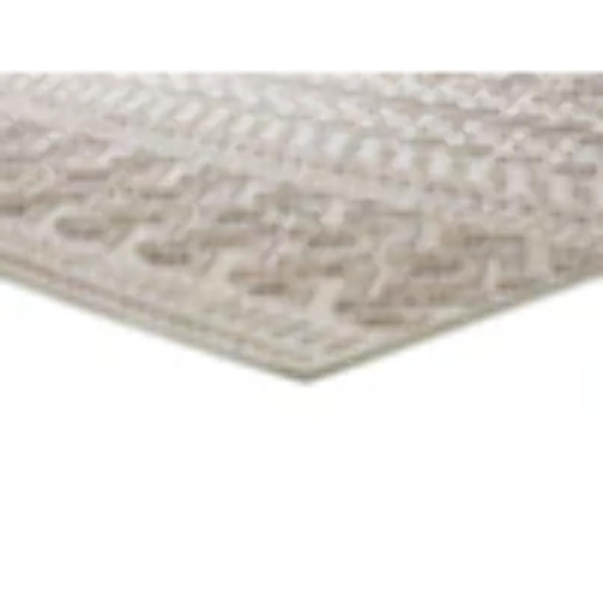 ELEMENT Alfombra en estilo étnico con relieve de color beige, varias medidas disponibles.