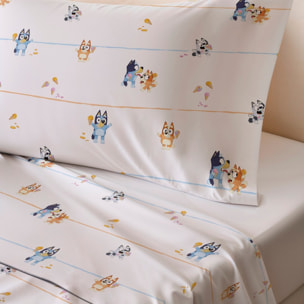 Sábana encimera BLUEY + funda almohada 45x125