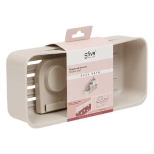 Étagère de douche rectangulaire 1 niveau Easibath beige