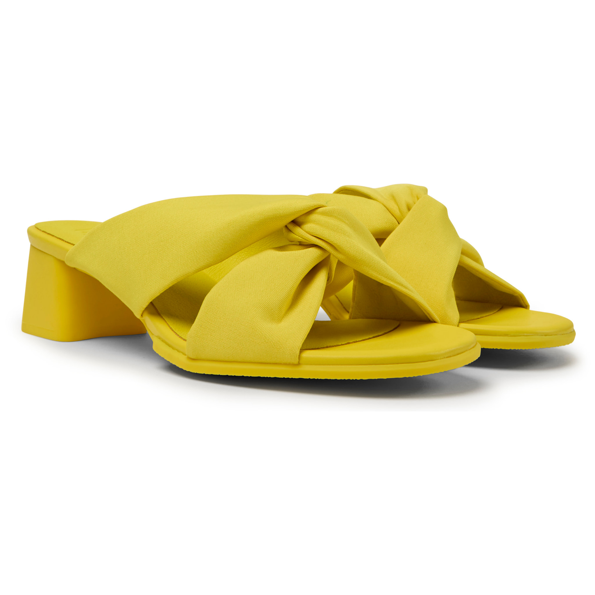 Sandalias - CAMPER Katie - Amarillo - Tejido técnico