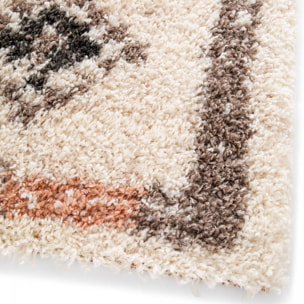 Tapis shaggy tissé motif berbère VUDO