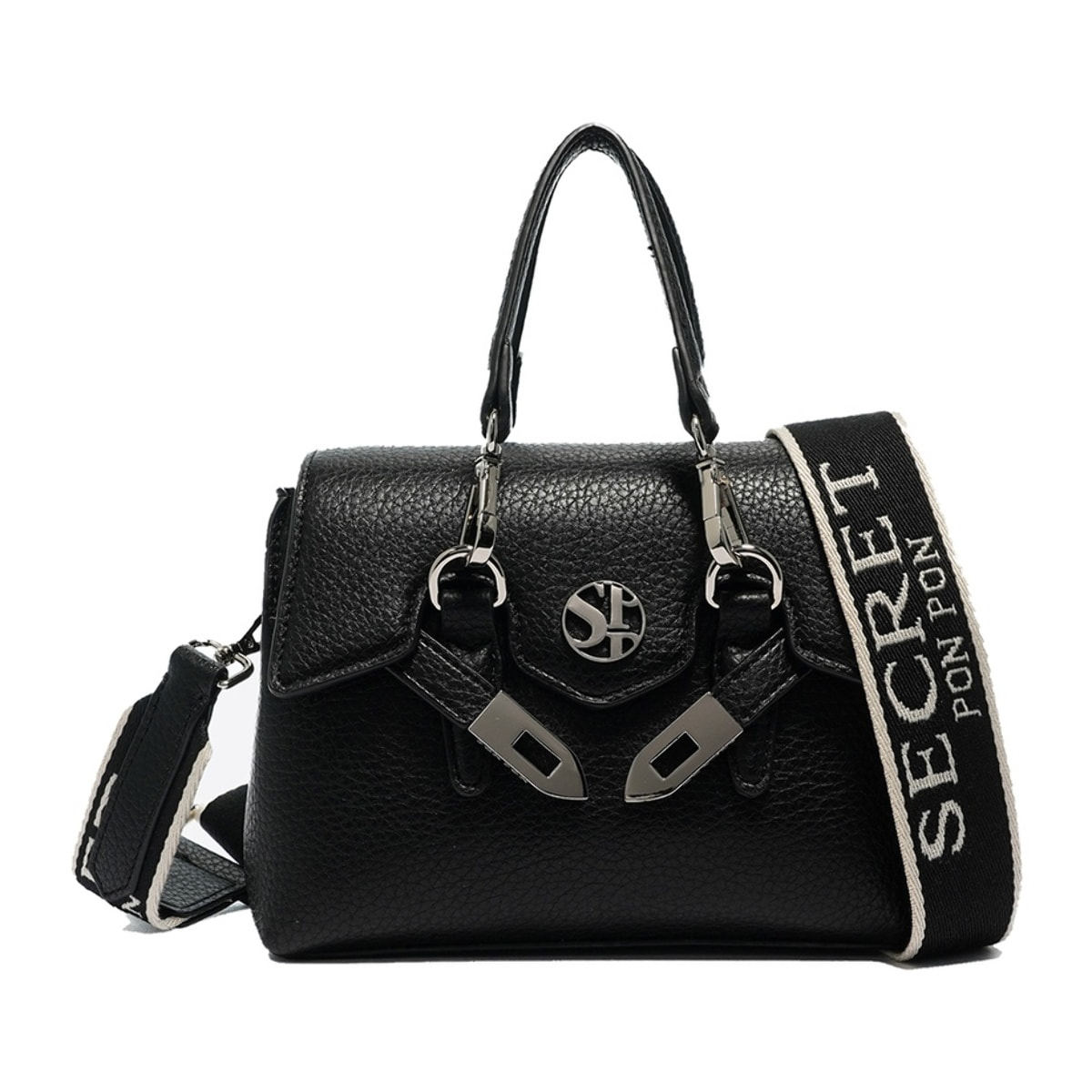 Borsa a mano da donna - Modello Astrea Pro - 100% poliuretano - 25.0 x 15.0 x 10.5 cm