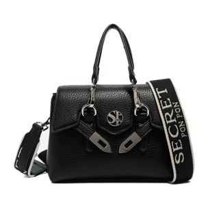 Borsa a mano da donna - Modello Astrea Pro - 100% poliuretano - 25.0 x 15.0 x 10.5 cm