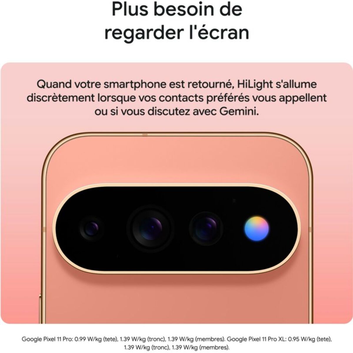 Smartphone GOOGLE Pixel 11 Pro 5G 256Go Brume