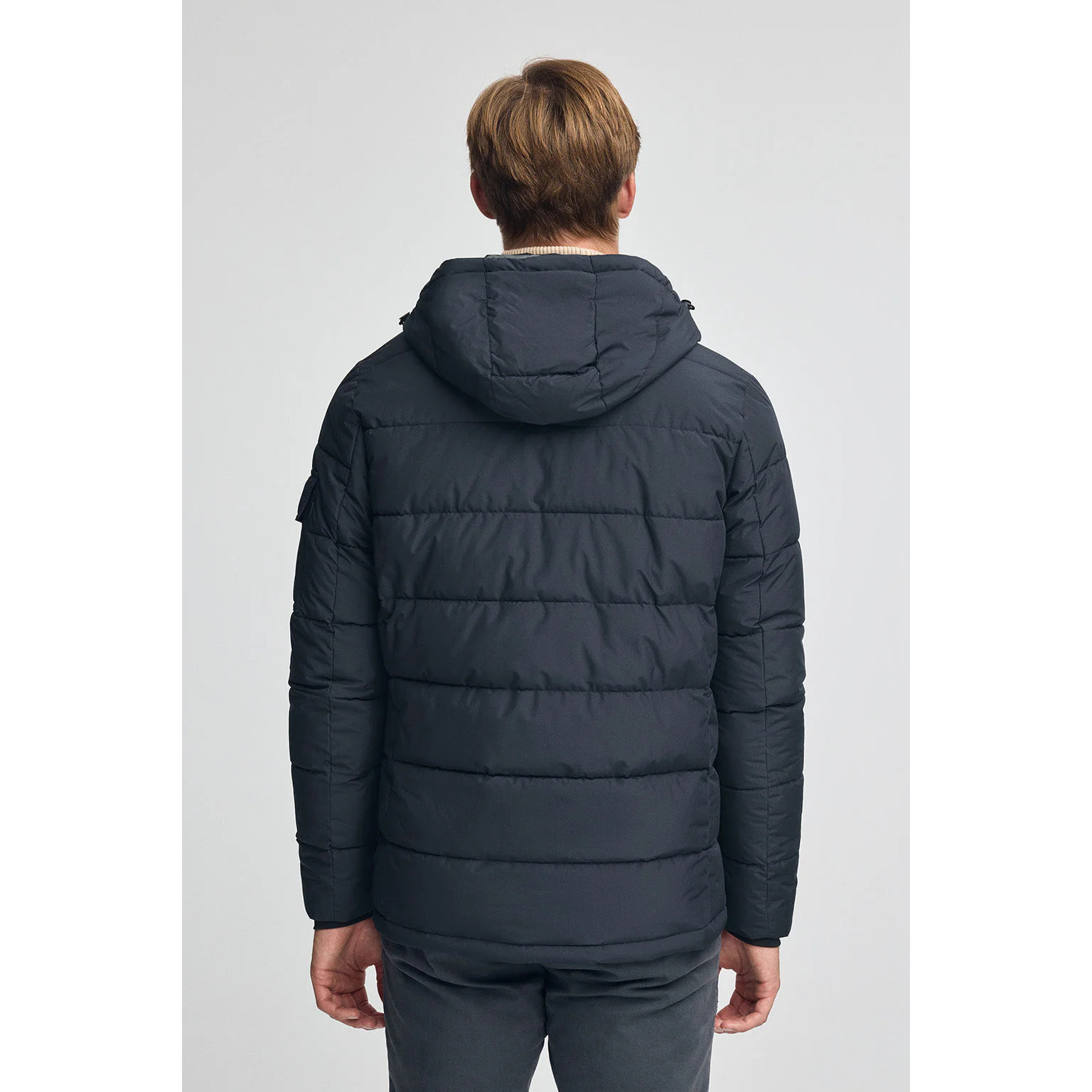 Chaqueta Val Thorens azul marino con logo Polo Club