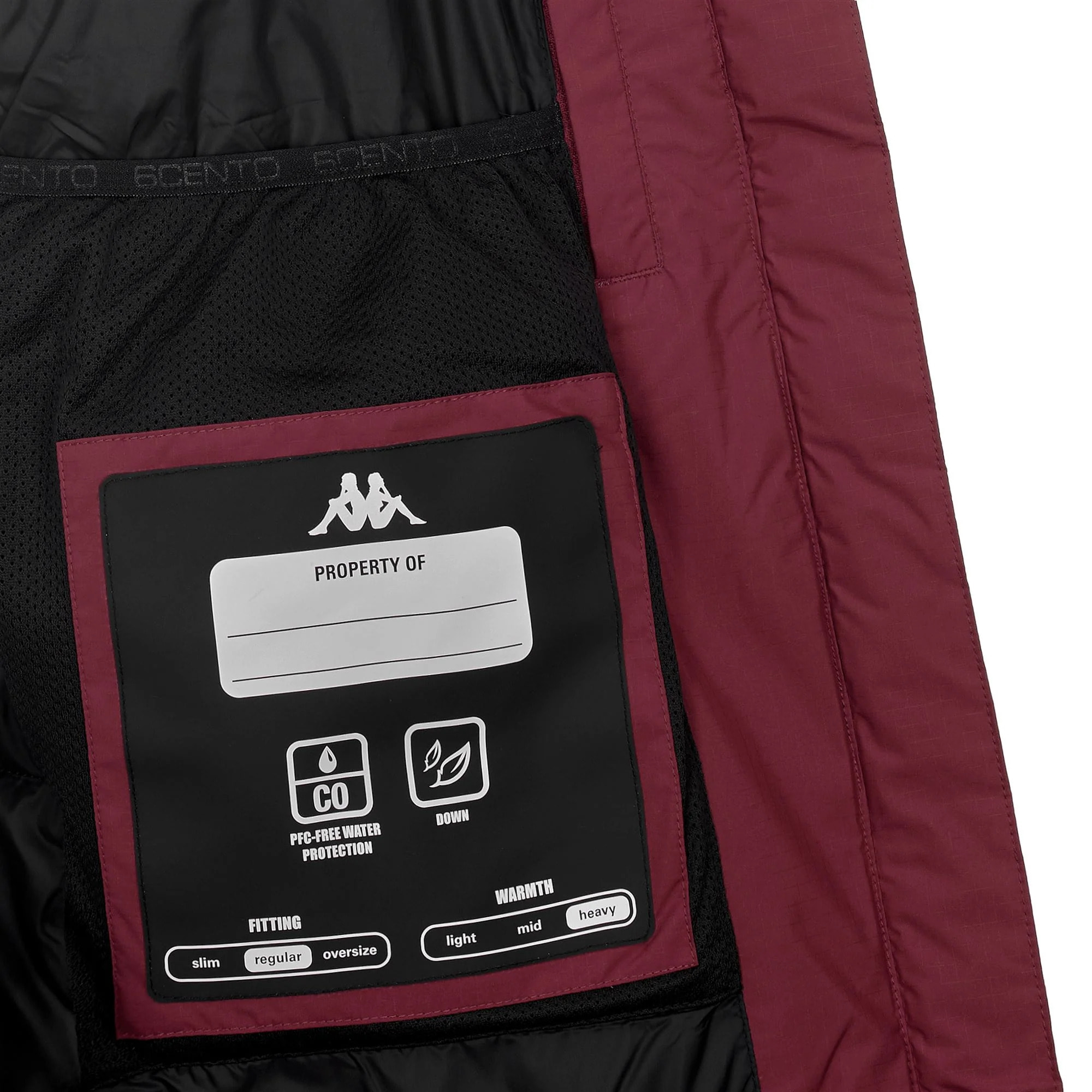 Kappa - Chaquetas Mujer Rojo - 6Cento 668C Us