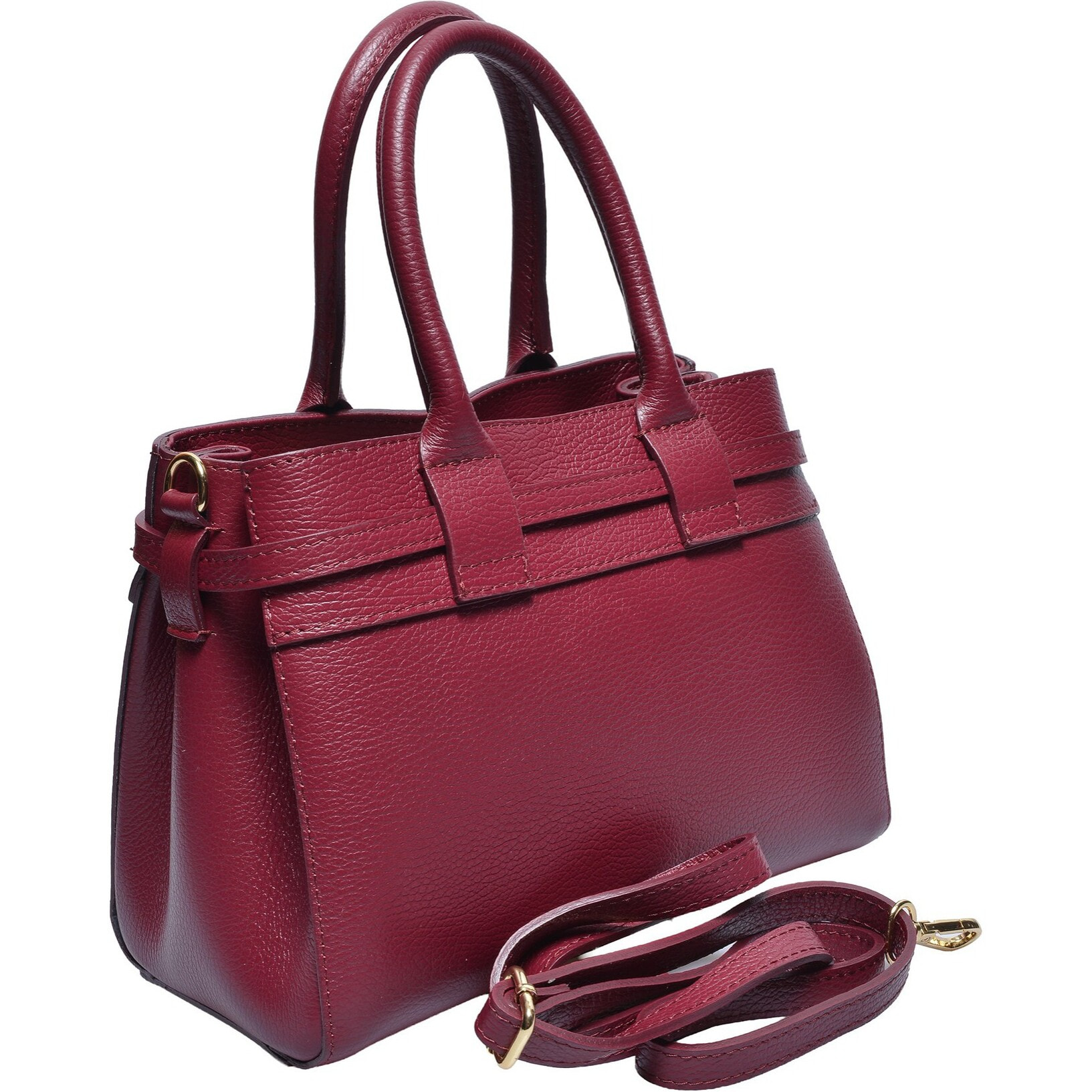 Tote Anna Luchini Bordeaux