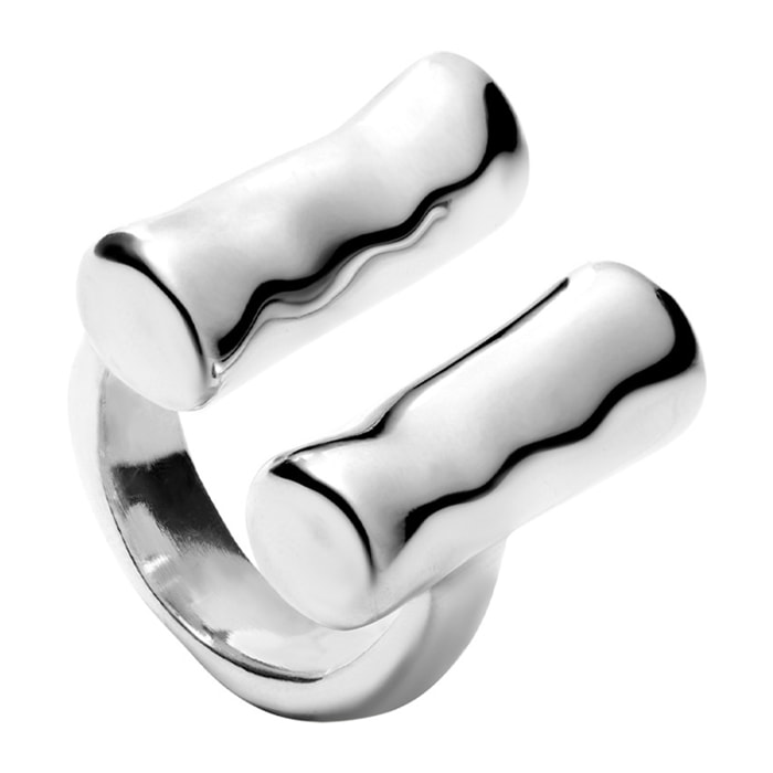 Anillo SER NATURAL PLATEADO 12