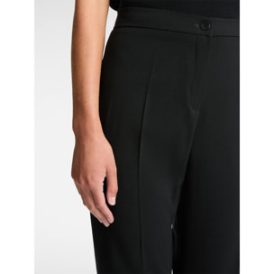 Elena Mirò - Pantaloni slim in tessuto stretch - Nero