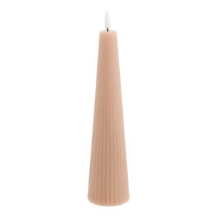 Lot de 4 bougies LED Crysta