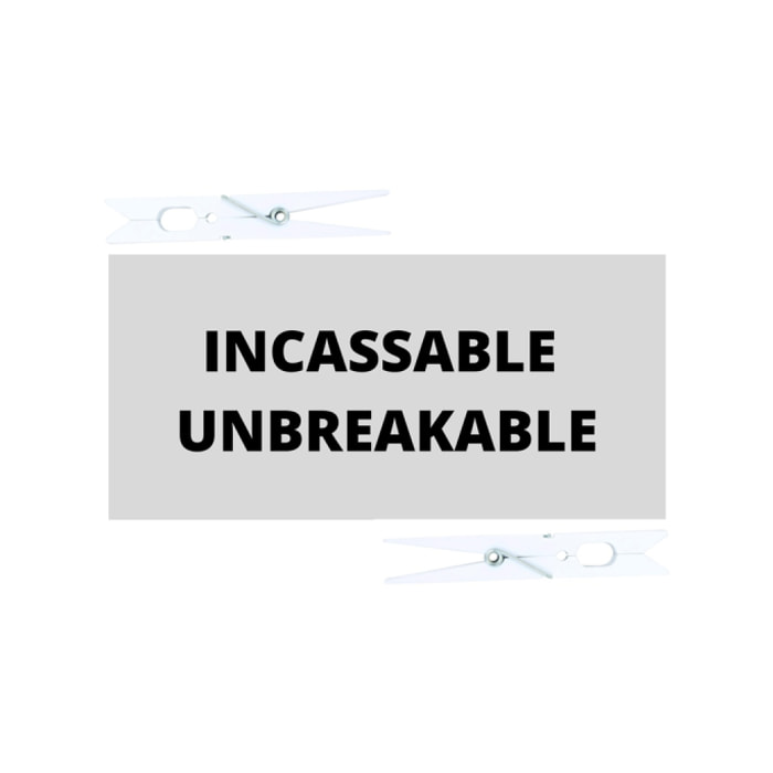 Lot de 144 pinces à linge plastique géantes MSV