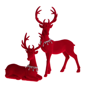 Renne con gioielli - Pezzi 1 - ROSSO - Bianchi Dino SpA