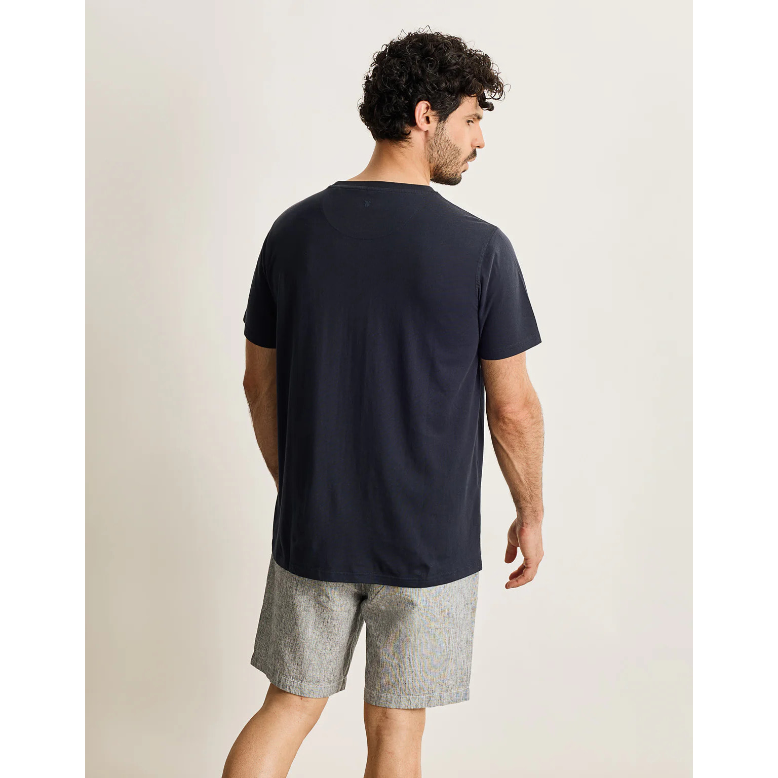 Camiseta Manga Corta Azul Marino - Etern