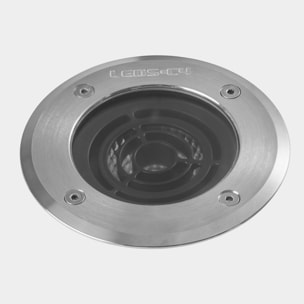 LEDS C4 Empotrable De Suelo Ip65-Ip67 Kay Ø125Mm Led 10W Blanco Cálido - 3000K On-Off