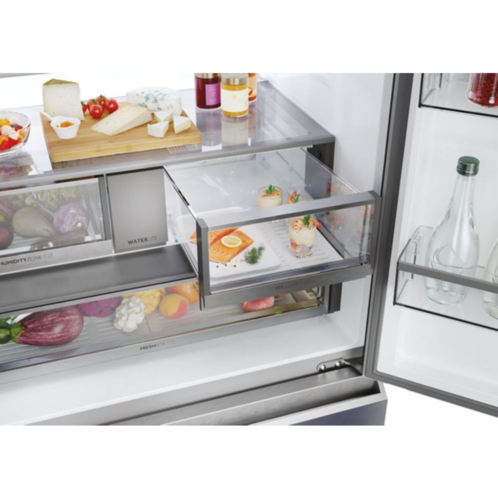 Réfrigérateur multi portes HAIER HFR79F19EFGK